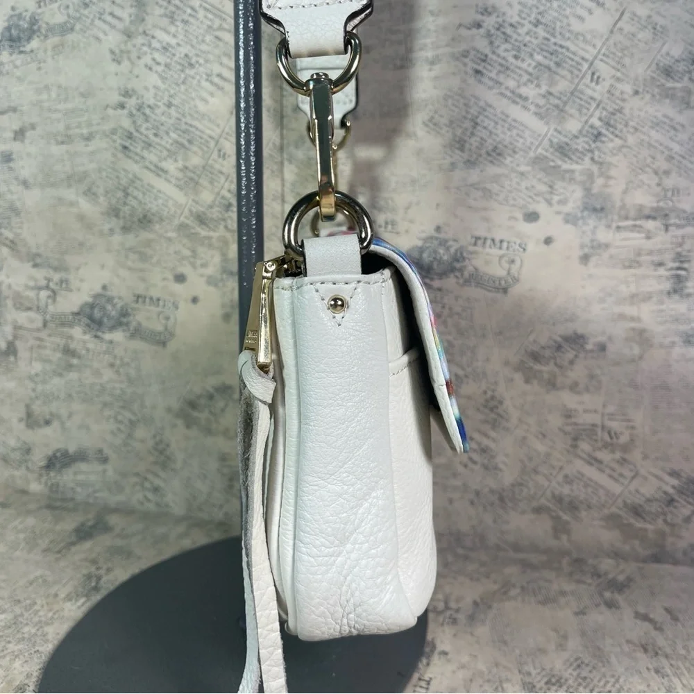 Aimee Kestenberg BILLY Watercolor Leather Convertible Crossbody Clutch Bag